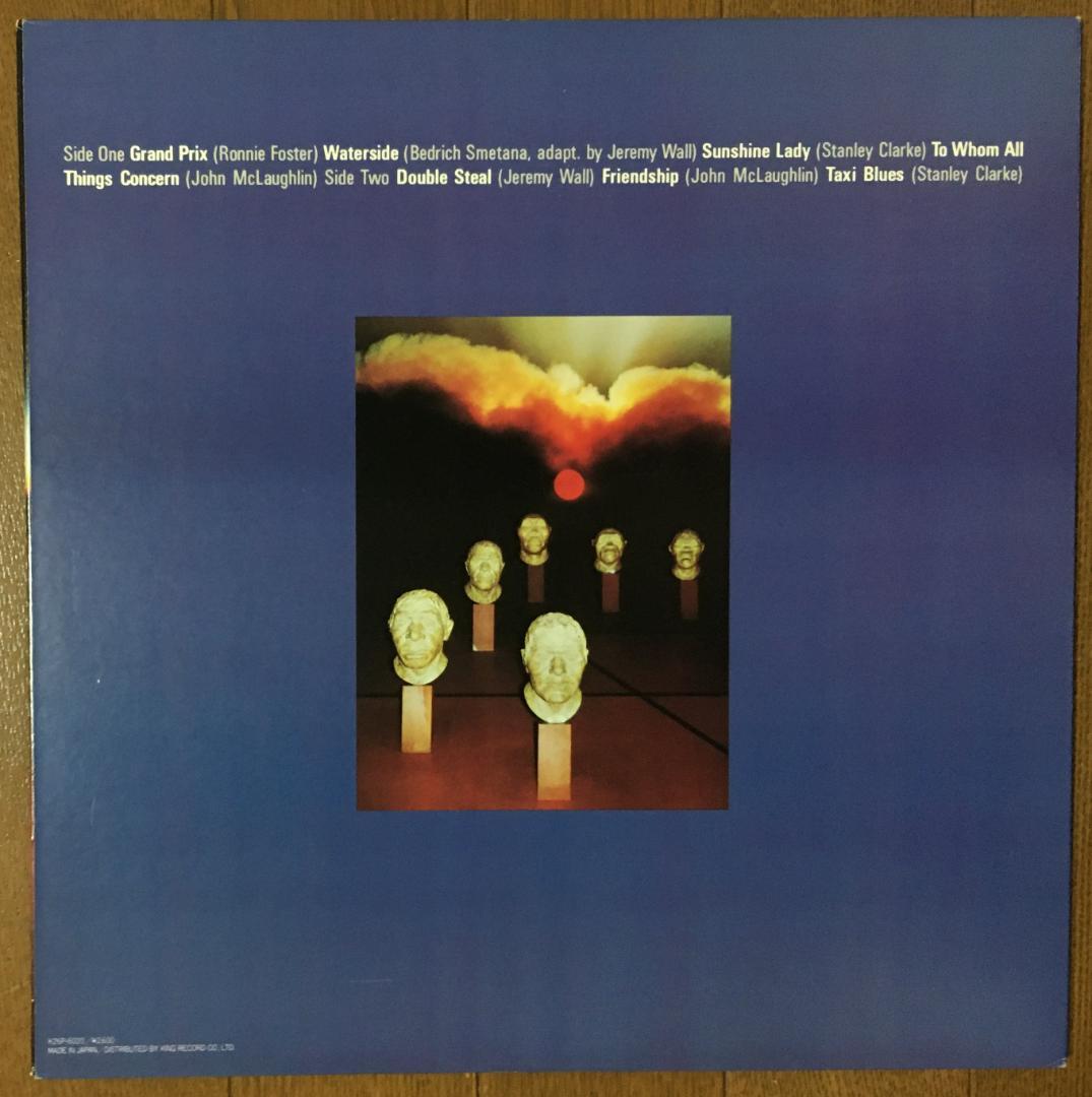 Fuse One S/T LP 1980 CTI Jazz Fusion Larry Coryell John McLaughlin Japan w/Obi