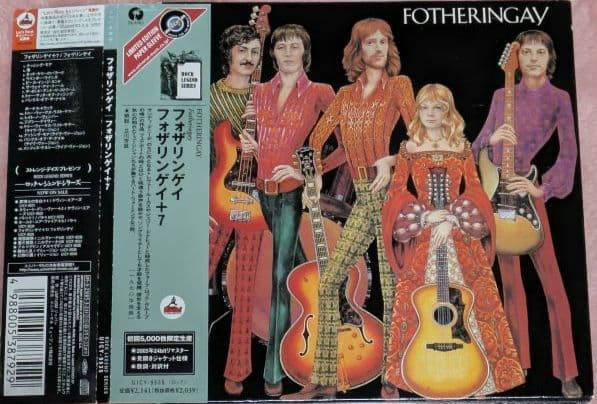 Fotheringay - Fotheringay CD Japan Paper Sleeve Limited Ed. + 7 Bonus Tracks