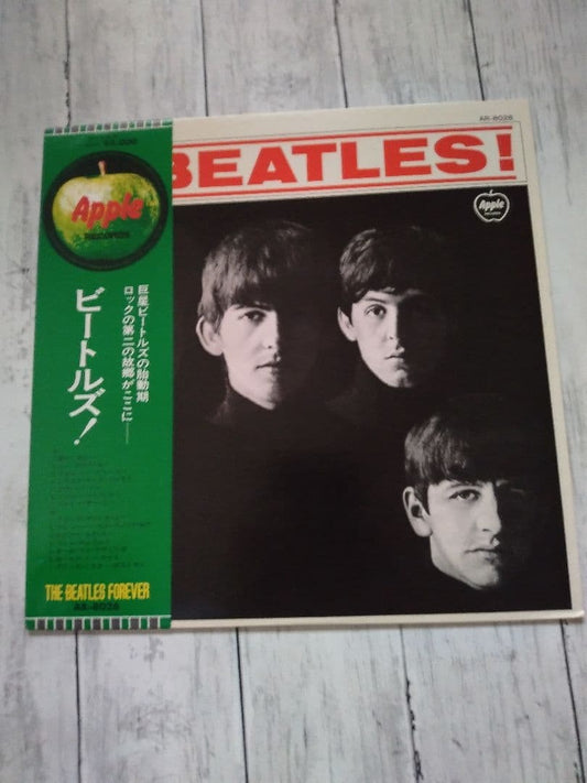 The Beatles - Meet The Beatles! Japan LP Vinyl Record AR-8026 with Obi