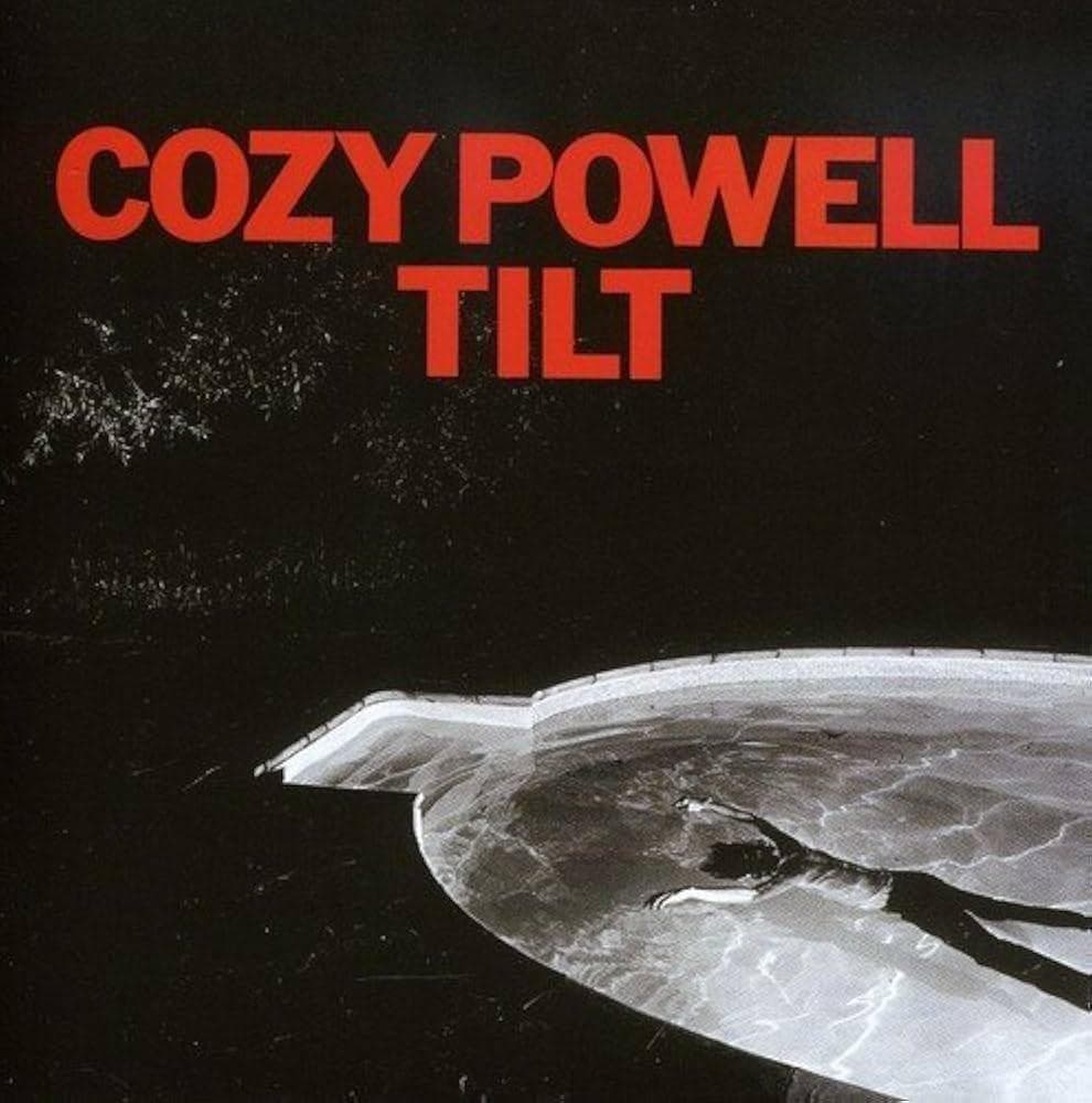 Cozy Powell Tilt Vinyl LP 1981 USA Pressing Jeff Beck Gary Moore Rock