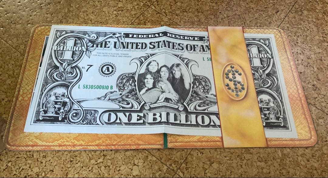 Alice Cooper - Billion Dollar Babies LP, Original Gatefold, Snake Skin Cover