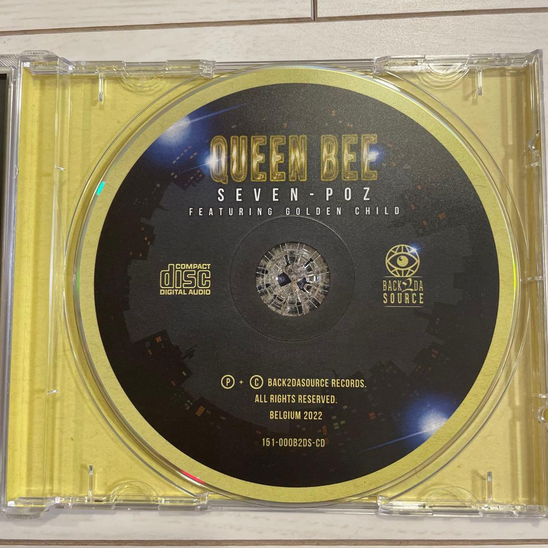 Seven-Poz - Queen Bee Featuring Golden Child CD (2022 Back 2 Da Source)