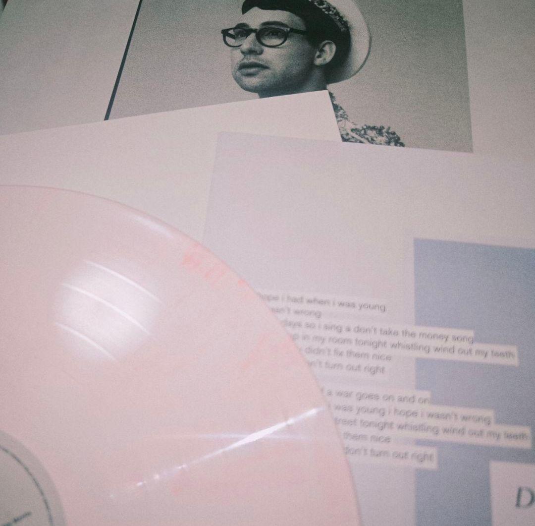 Bleachers Gone Now Vinyl LP Limited Pink Marble Color Variant Rare