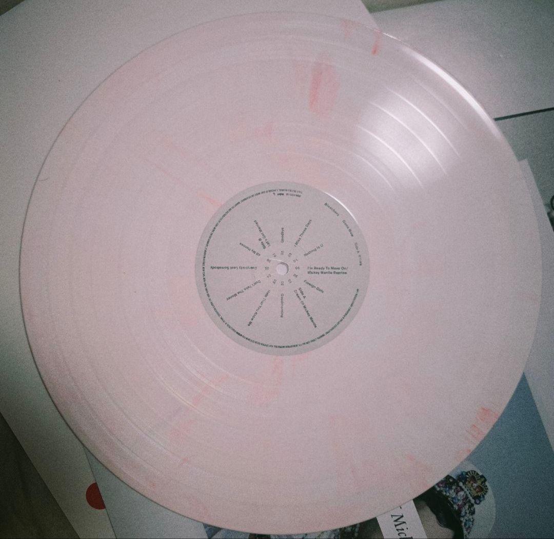Bleachers Gone Now Vinyl LP Limited Pink Marble Color Variant Rare