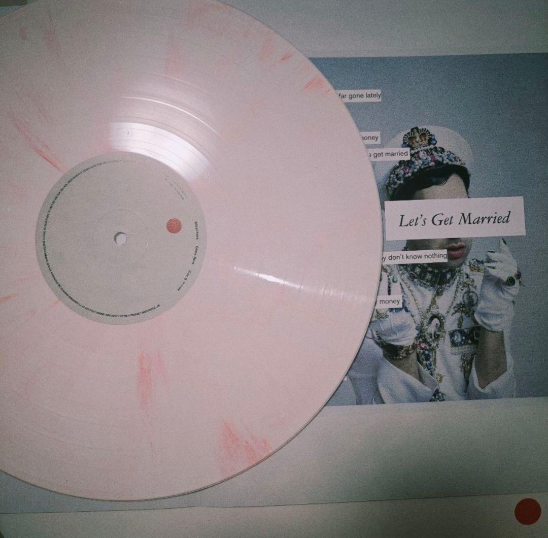 Bleachers Gone Now Vinyl LP Limited Pink Marble Color Variant Rare