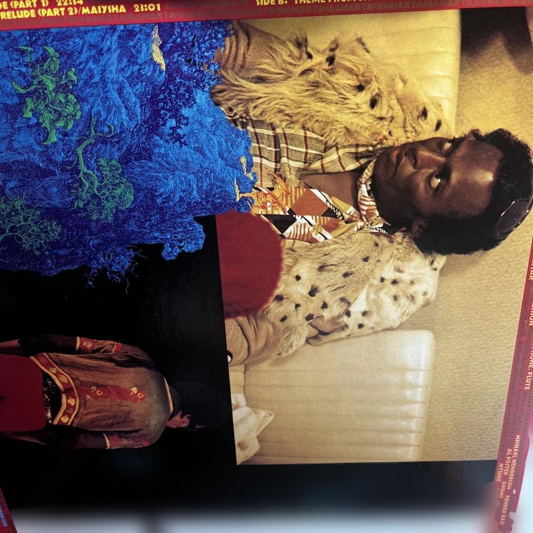 Miles Davis Agharta 2LP Japan Vinyl Record Tadanori Yokoo Art Jazz Fusion