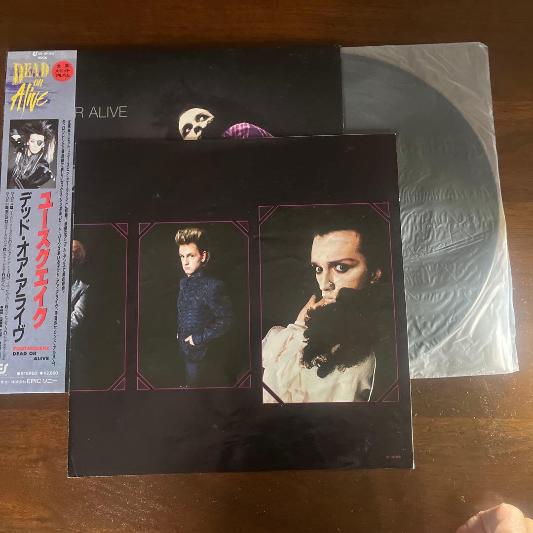 Dead or Alive Earthquake Vinyl Record with Obi, Near Mint, Japanese Press | Japansoundstore
