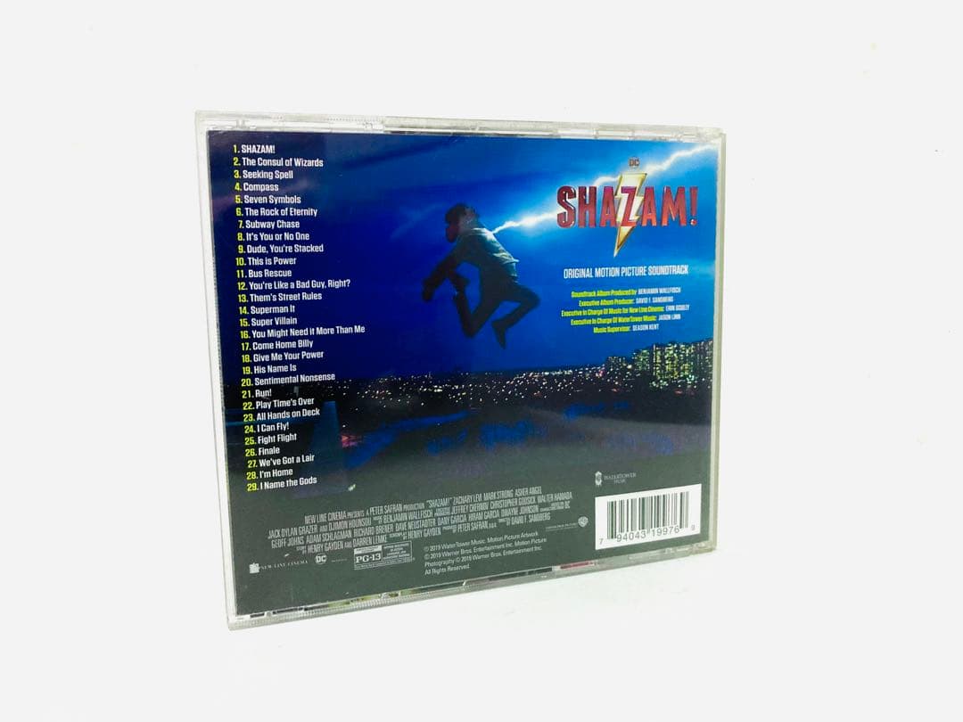 Shazam! Original Motion Picture Soundtrack CD - Benjamin Wallfisch 2019 US Impor