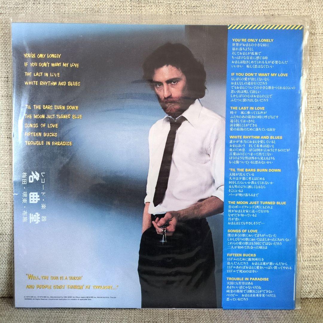 J.D. Souther You're Only Lonely Vinyl LP Japan Pressing w/ Obi Soft Rock Classic