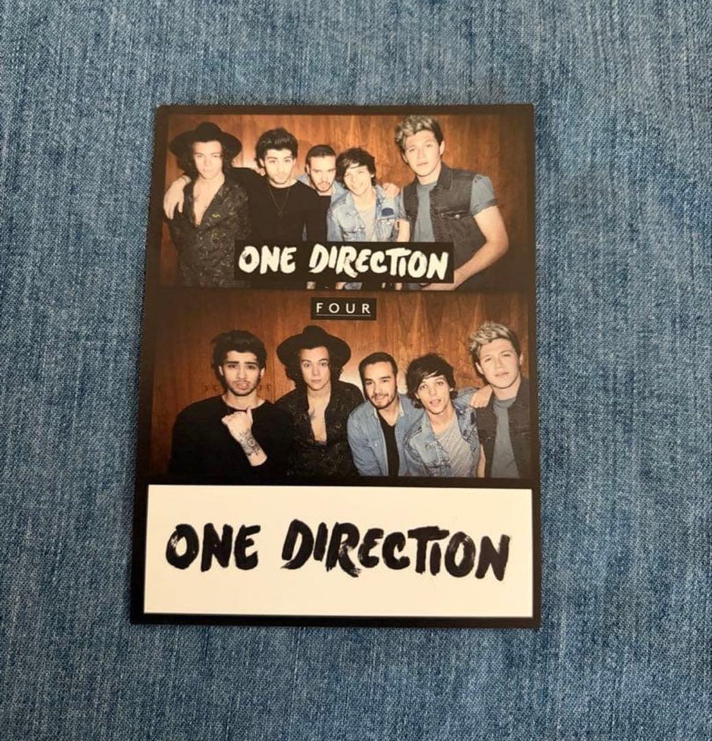 One Direction Four Promo Card TSUTAYA Campaign Japan Limited Edition 2014