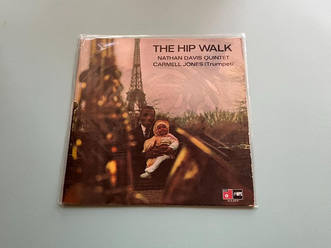 Nathan Davis Quintet - The Hip Walk LP Japan Jazz Classic MPS ULX-23-P