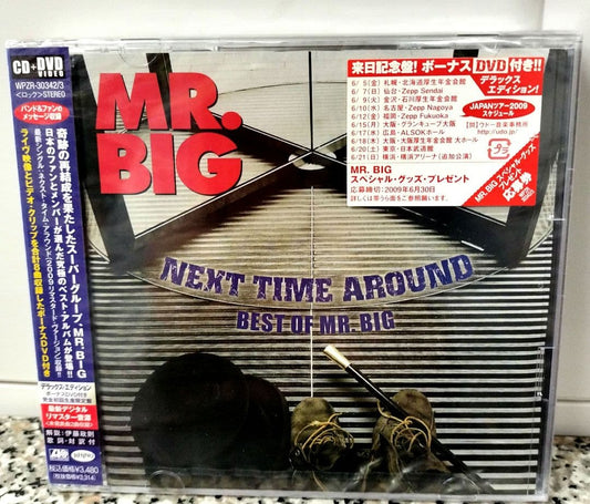 MR. BIG Next Time Around Limited Edition CD+DVD  Unused | Japansoundstore