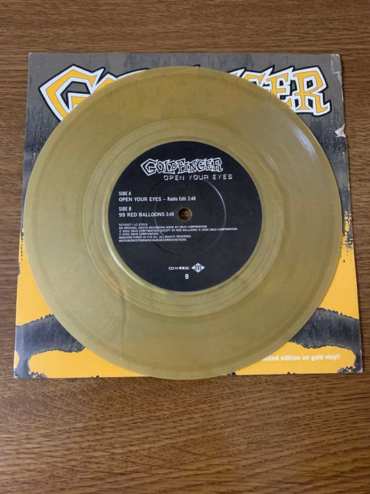 Goldfinger - 99 Red Balloons 7" Gold Vinyl Single Punk Rock Limited Edition