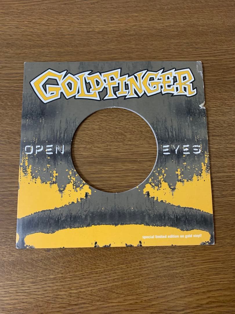 Goldfinger - 99 Red Balloons 7" Gold Vinyl Single Punk Rock Limited Edition
