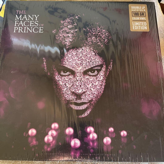 The Many Faces Of Prince 2LP 180g Color Vinyl Gatefold Limited Edition