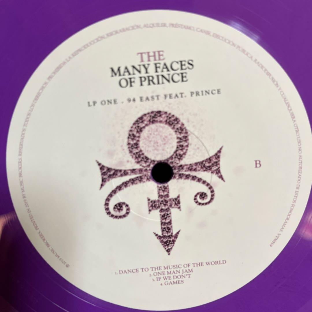 The Many Faces Of Prince 2LP 180g Color Vinyl Gatefold Limited Edition