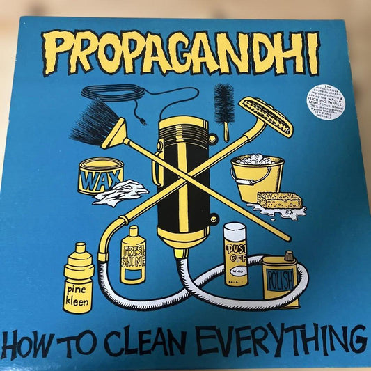 PROPAGANDHI How To Clean Everything LP Fat Wreck Chords 1993 Vinyl Punk Rock