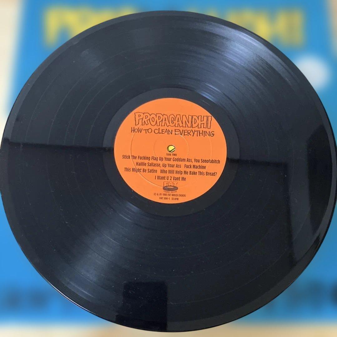 PROPAGANDHI How To Clean Everything LP Fat Wreck Chords 1993 Vinyl Punk Rock