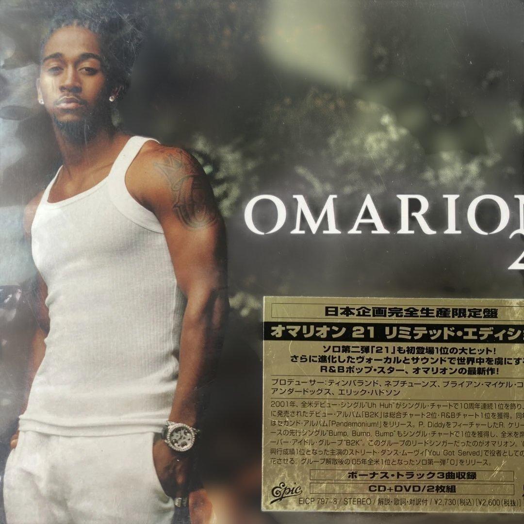 Omarion - 21 Limited Edition CD+DVD Japan Press with Bonus Tracks