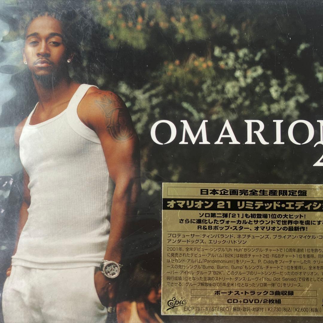 Omarion - 21 Limited Edition CD+DVD Japan Press with Bonus Tracks