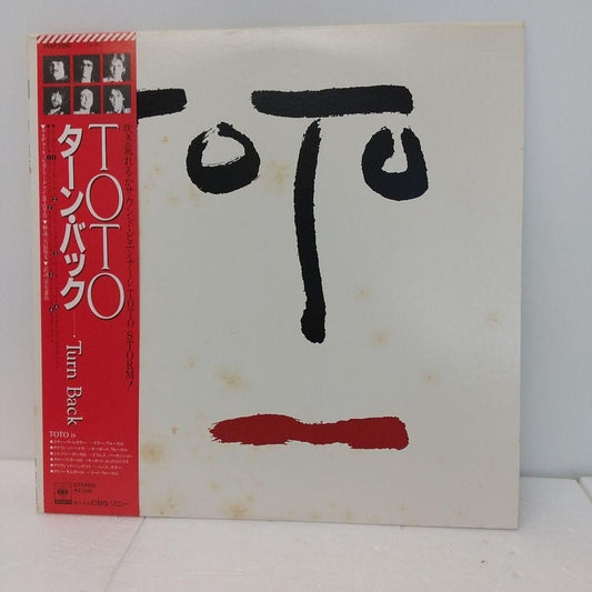 TOTO Turn Back Japan Vinyl LP Record 25AP 2000 w/ Obi Strip AOR Rock