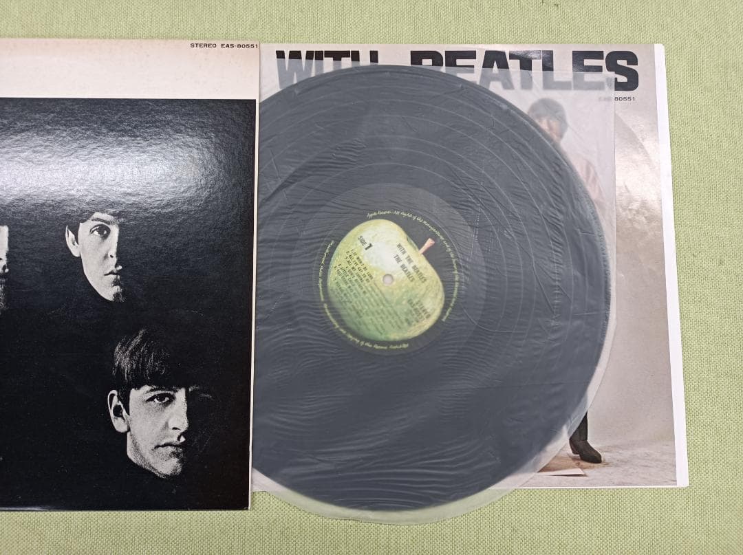 THE BEATLES With The Beatles LP Vinyl Japan Pressing EAS-80551