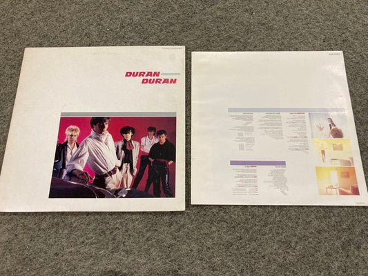 Duran Duran - Self-Titled LP 1981 Japan Pressing w/ Poster Romantic