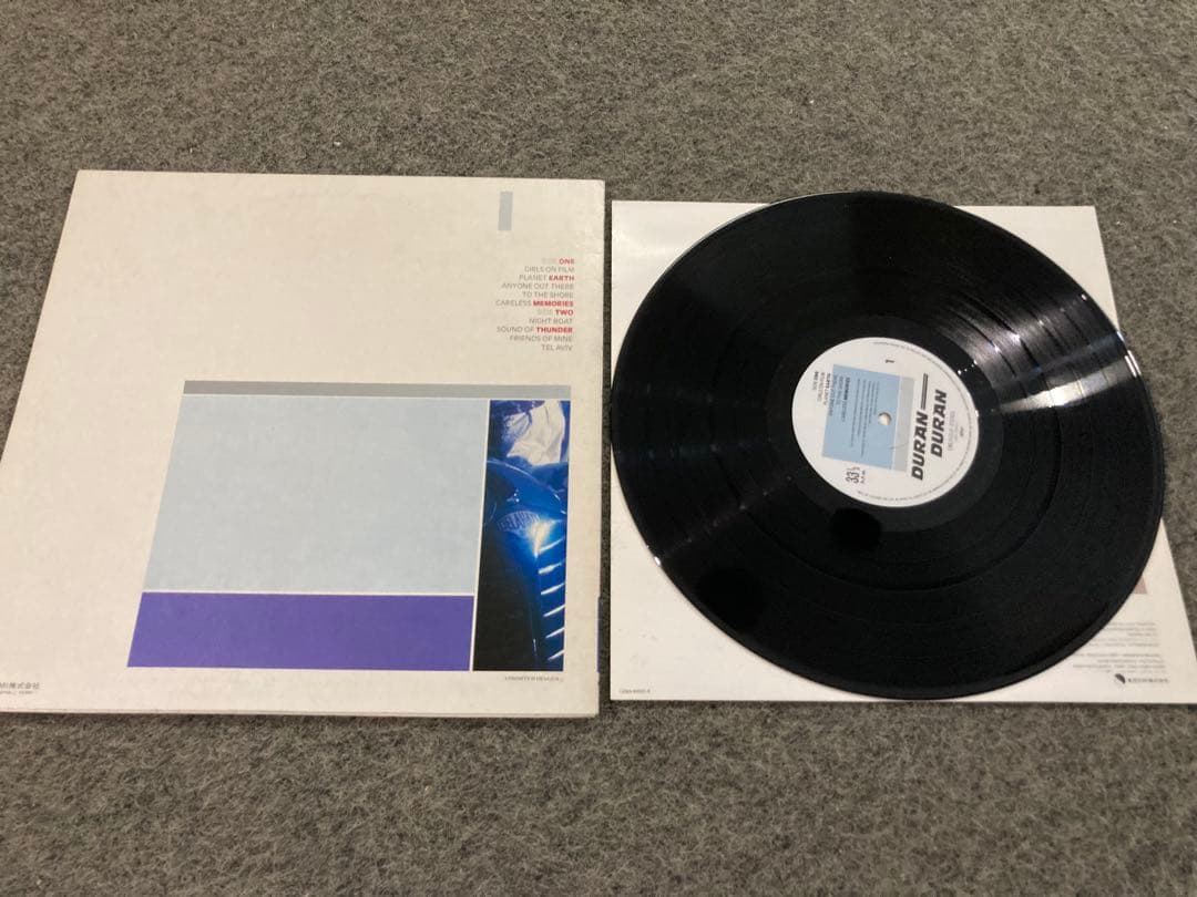 Duran Duran - Self-Titled LP 1981 Japan Pressing w/ Poster Romantic