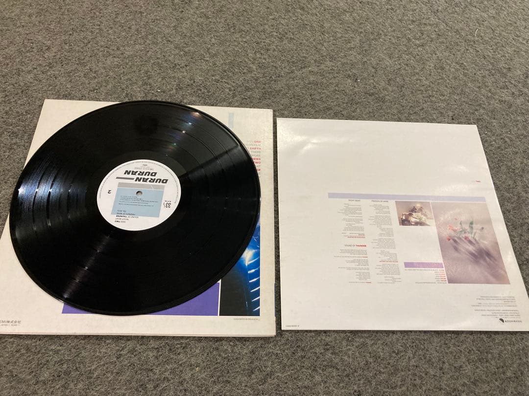 Duran Duran - Self-Titled LP 1981 Japan Pressing w/ Poster Romantic