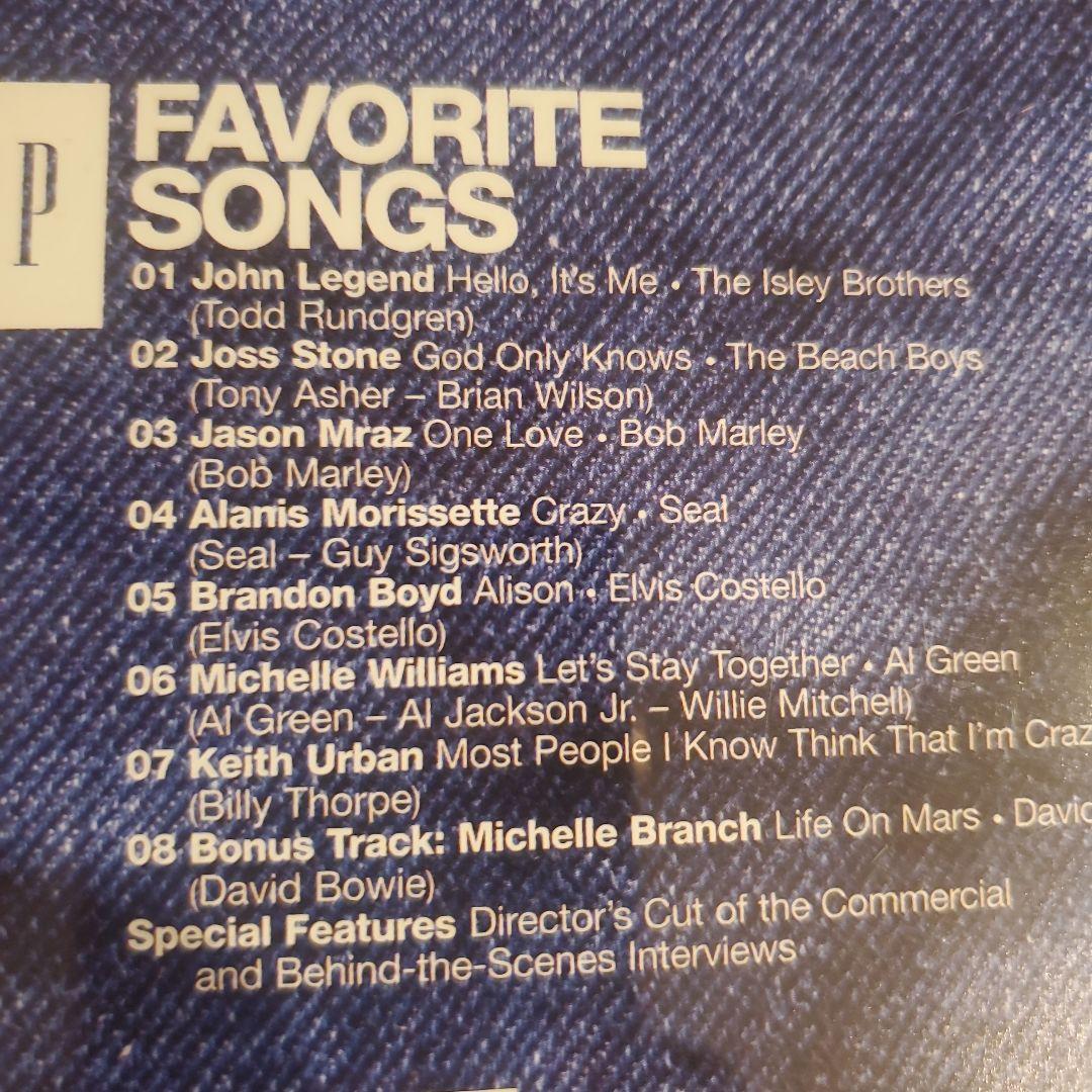 Gap Favorite Songs Compilation CD 2005 Various Artists Japan Promo Limited