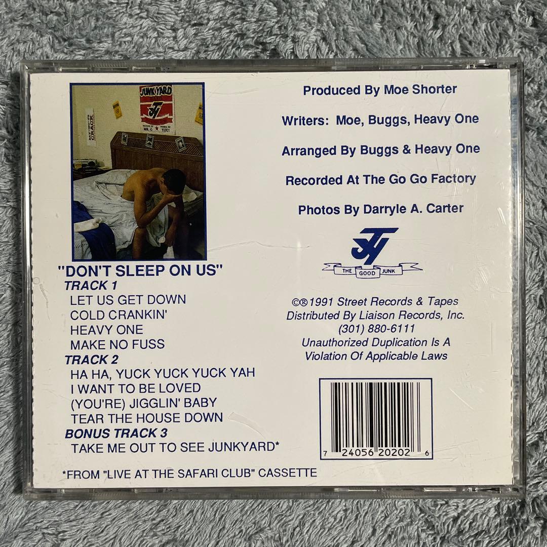 Junkyard Band - Don't Sleep On Us CD 1991 US Pressing D.C. Go-Go