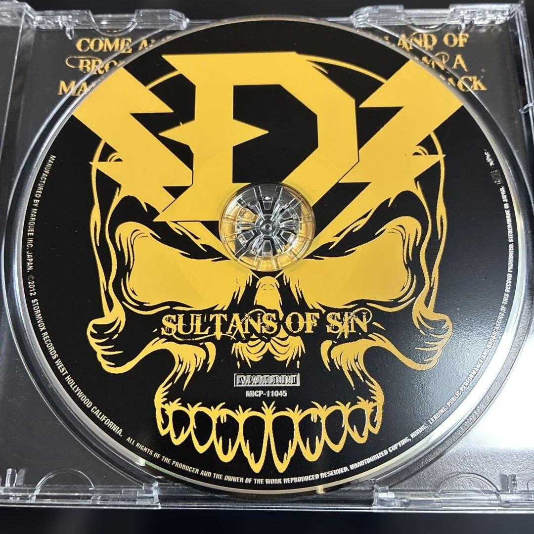 Dynazty - Sultans Of Sin CD Japan Press with OBI Hard Rock Melodic Metal 2012