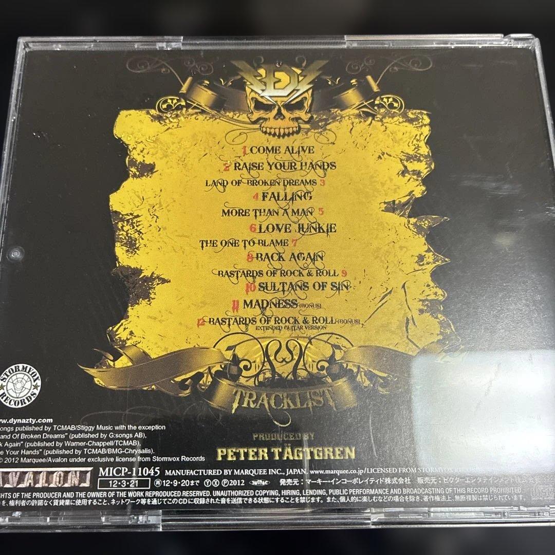 Dynazty - Sultans Of Sin CD Japan Press with OBI Hard Rock Melodic Metal 2012