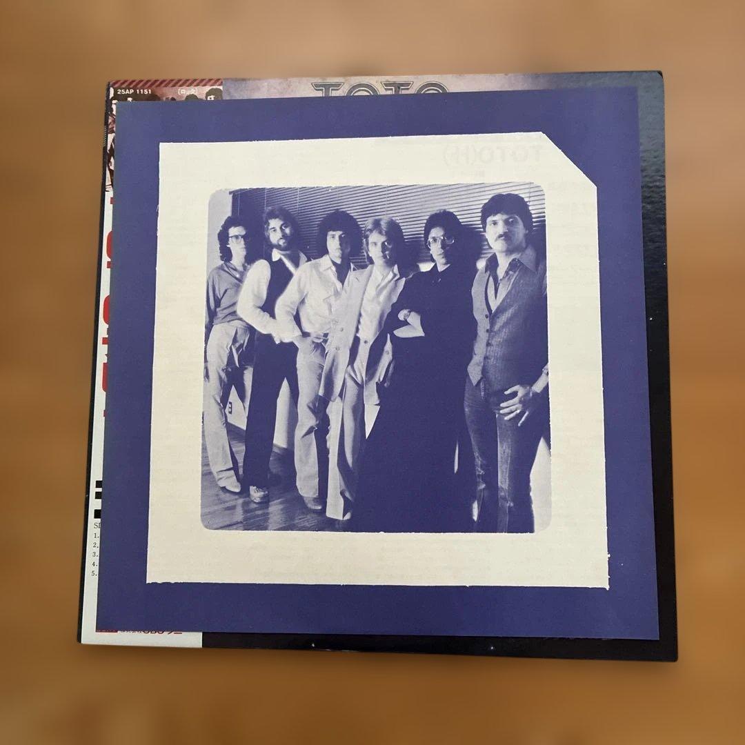TOTO - Toto (1978) LP Japan Pressing w/ Obi & Insert AOR Rock