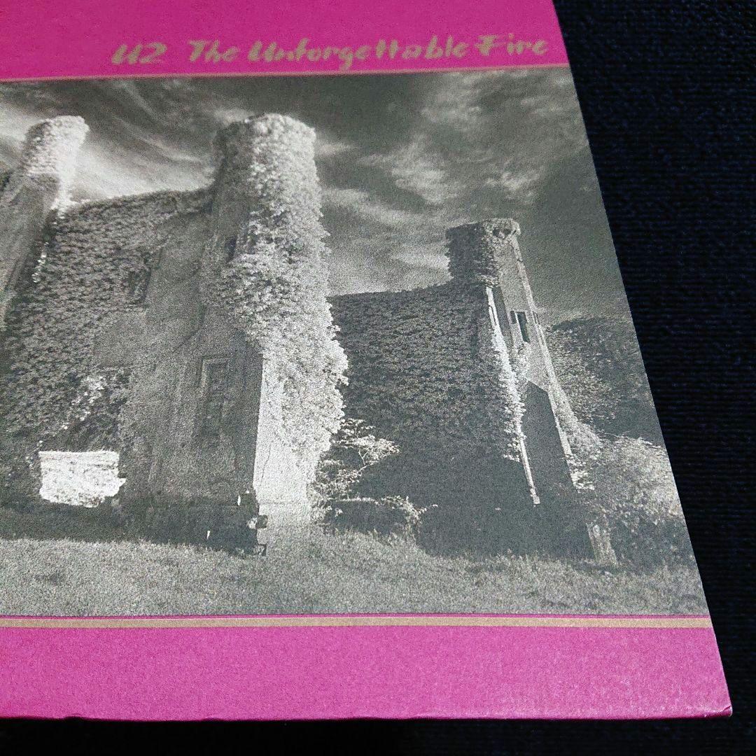 U2 The Unforgettable Fire 1984 Japan Vinyl LP Record w/ Obi & Insert