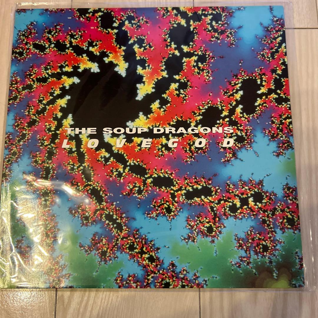 THE SOUP DRAGONS Love God 12" Vinyl LP Record Big Life 842 904-1 Indie Rock