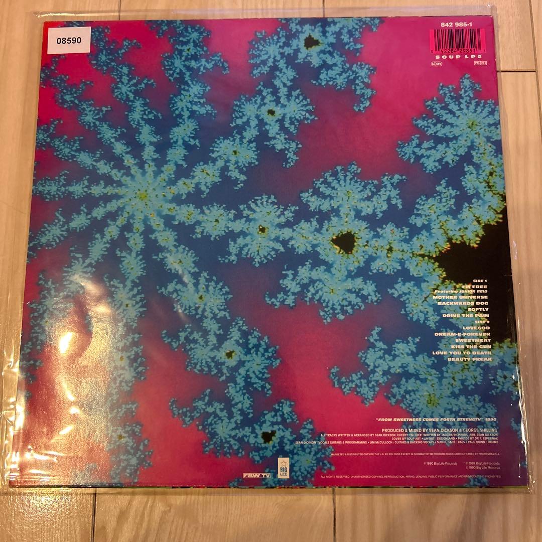 THE SOUP DRAGONS Love God 12" Vinyl LP Record Big Life 842 904-1 Indie Rock