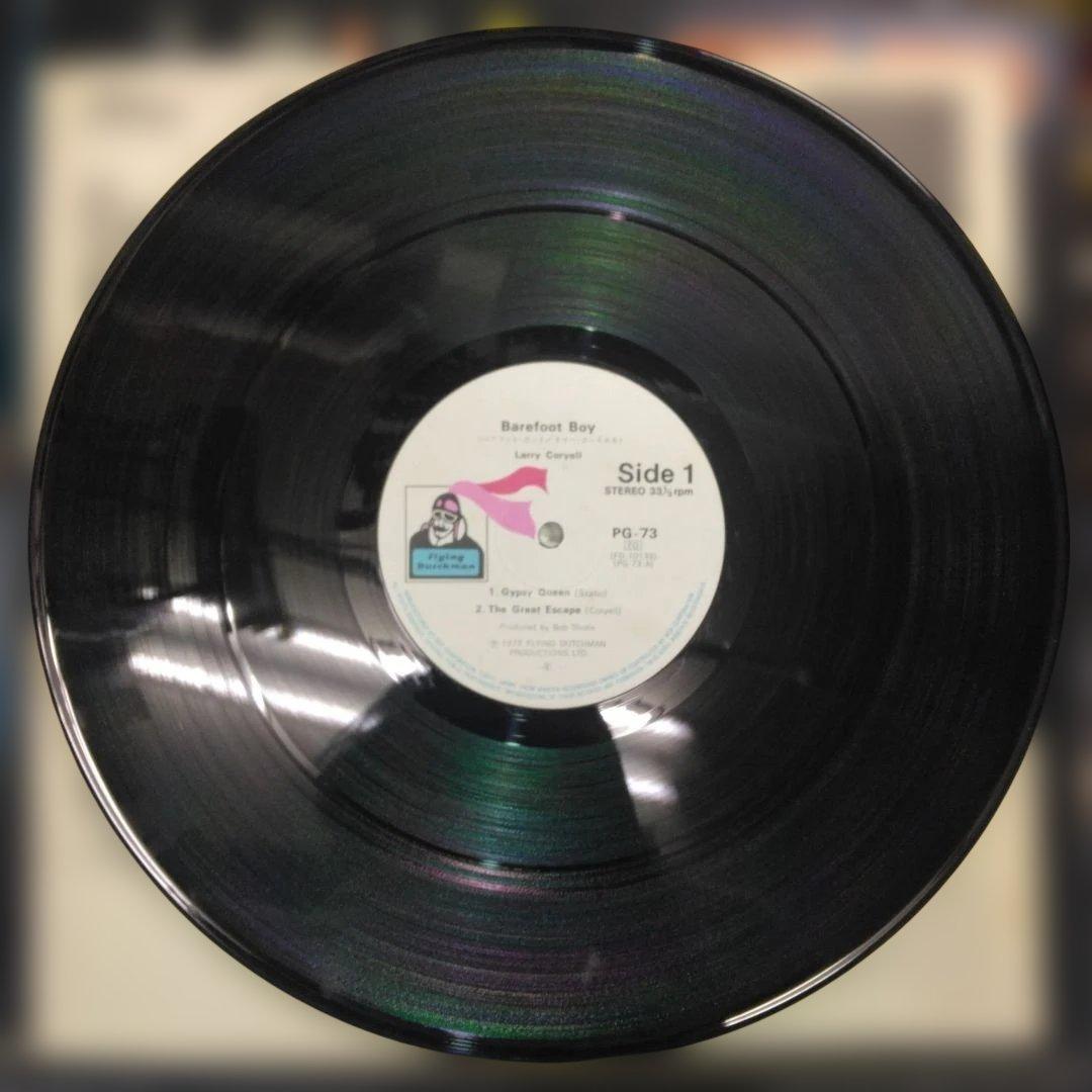 Larry Coryell Barefoot Boy LP Reissue 1978 Jazz Rock Vinyl Used | Japansoundstore