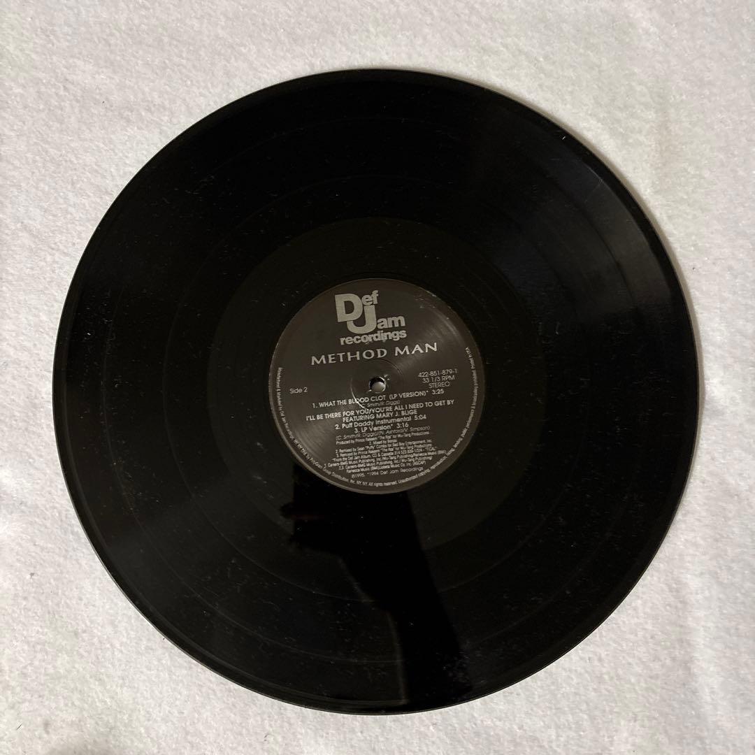 Method Man ft. Mary J. Blige - I'll Be There For You 12" Vinyl Single 1995
