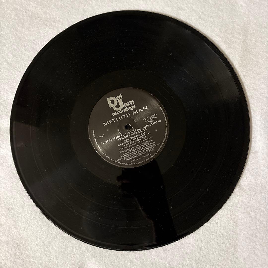 Method Man ft. Mary J. Blige - I'll Be There For You 12" Vinyl Single 1995