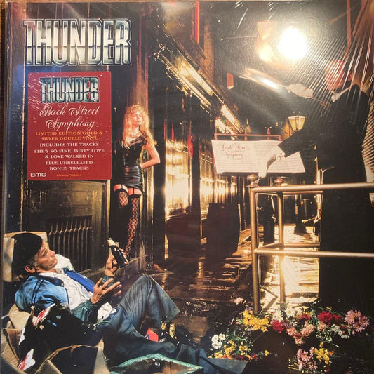 Thunder - Back Street Symphony 2LP Gold & Silver Colored Vinyl Limited Edition