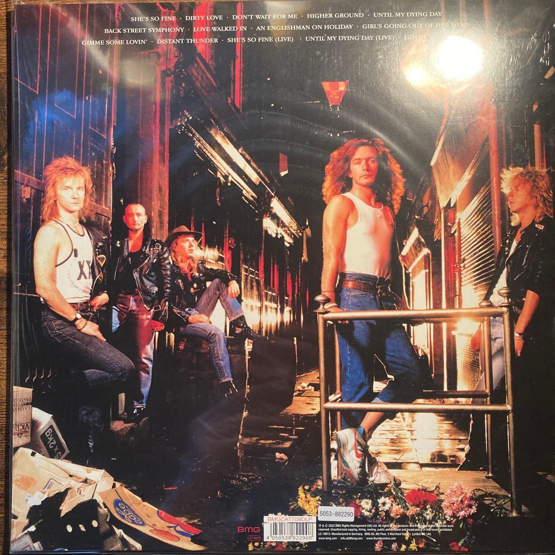 Thunder - Back Street Symphony 2LP Gold & Silver Colored Vinyl Limited Edition