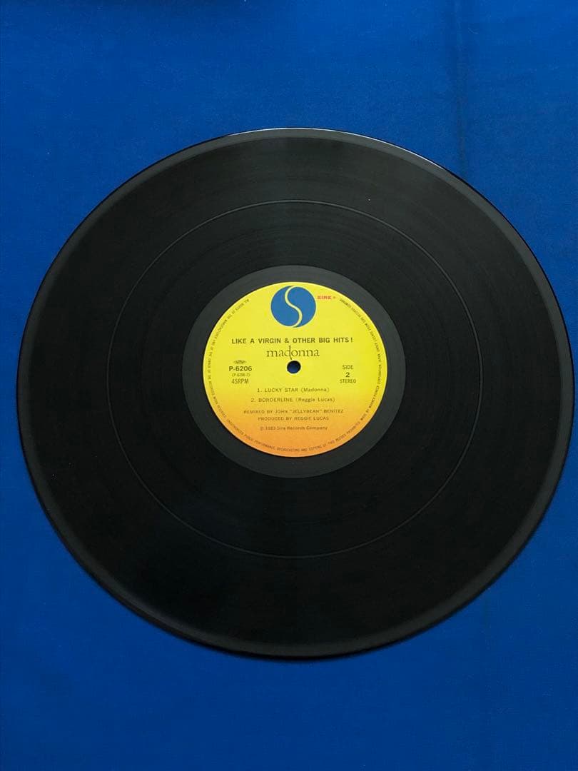 Madonna Like A Virgin & Other Big Hits Japan LP Vinyl P-6206 With Obi