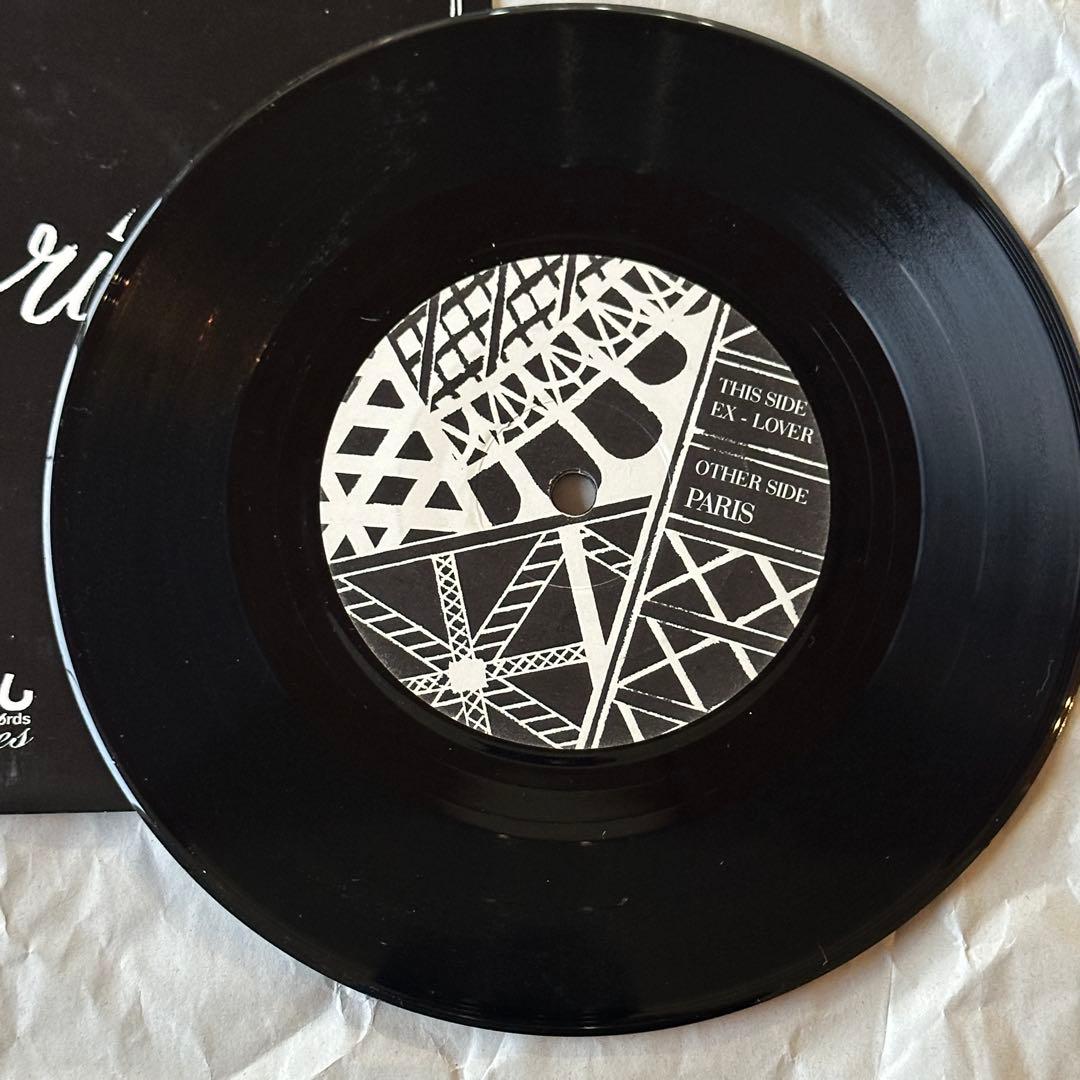 Friendly Fires Paris 7" Single Record Moshi Moshi Black Vinyl Used | Japansoundstore
