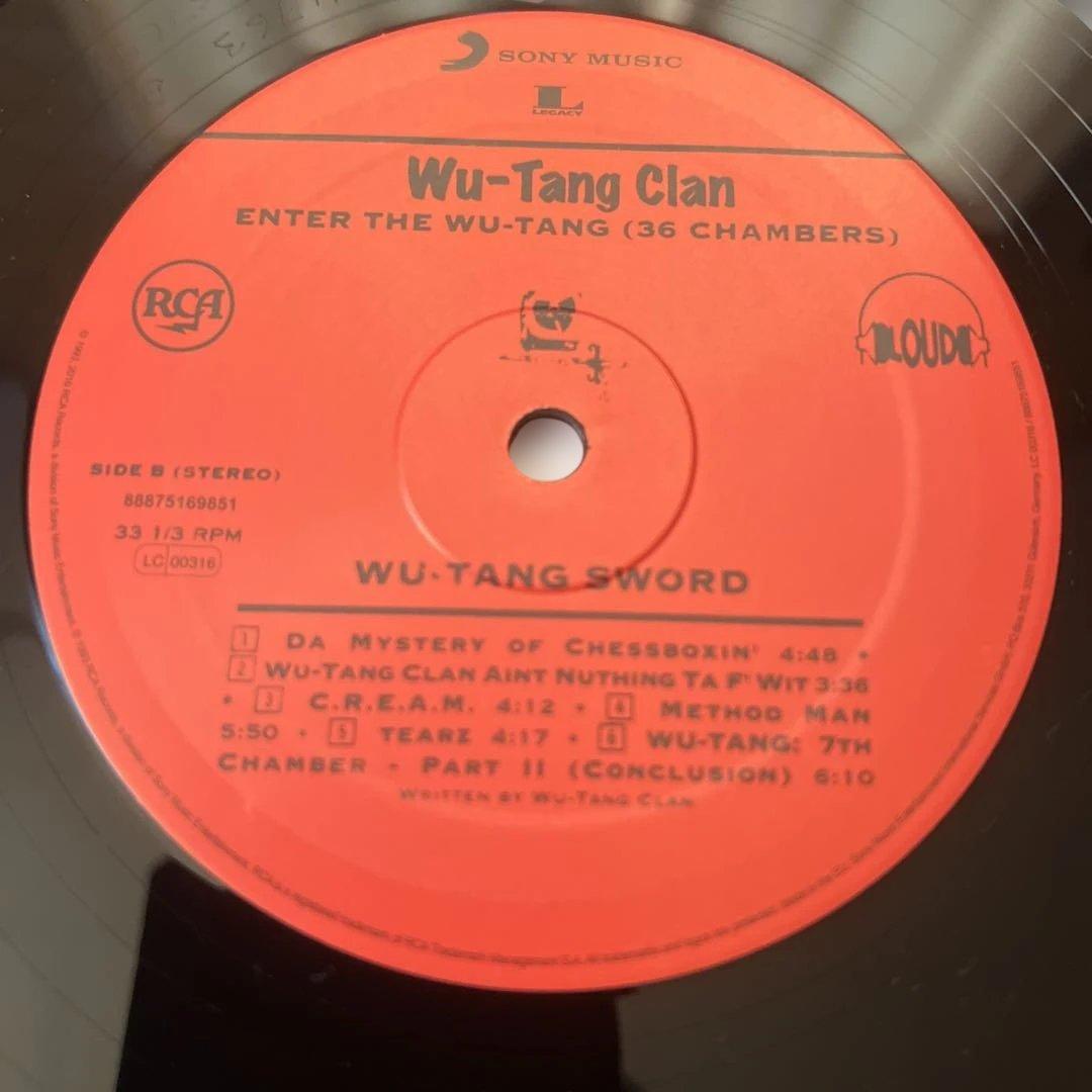 Wu-Tang Clan Enter The Wu-Tang (36 Chambers) Vinyl LP Record Hip Hop Classic