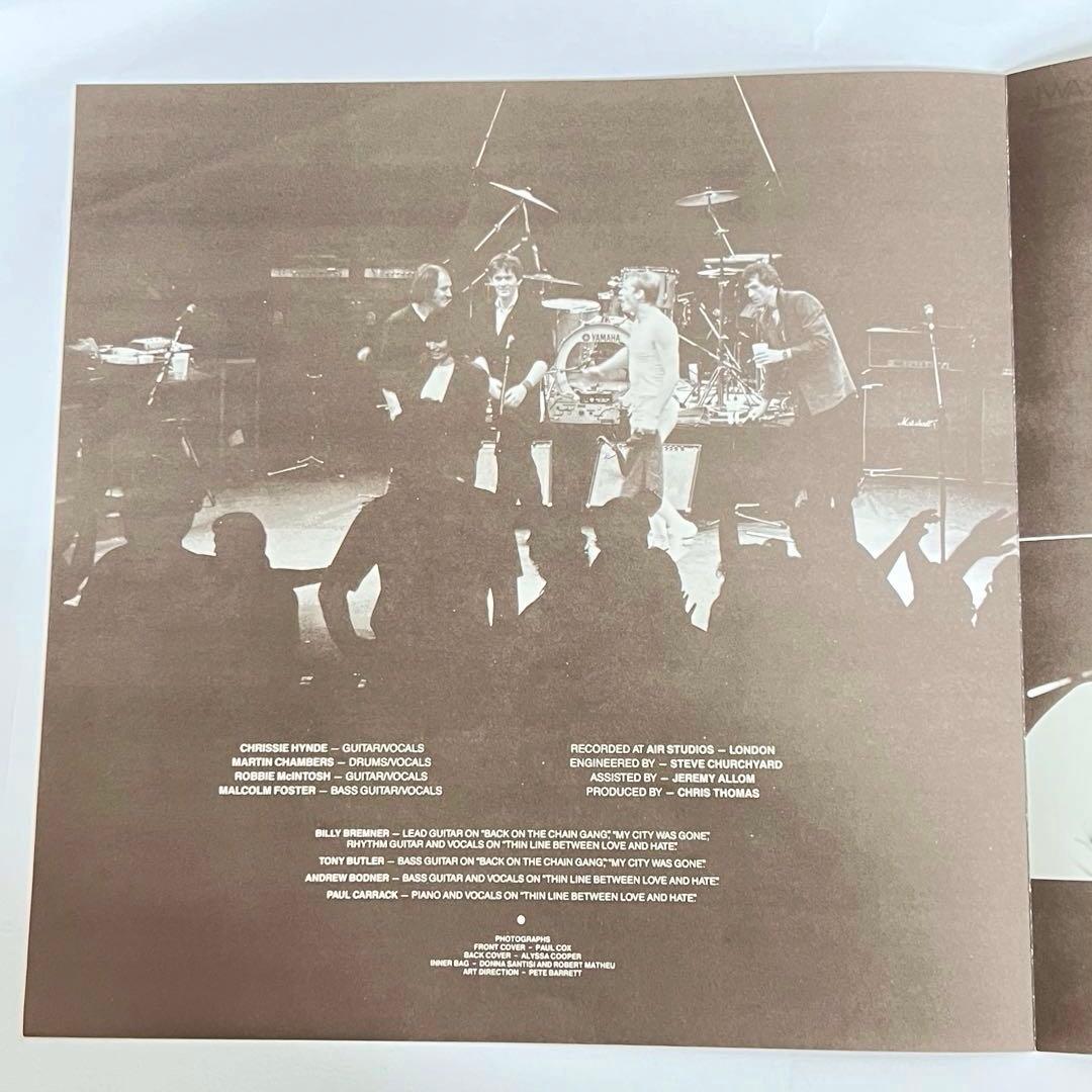 THE PRETENDERS Learning To Crawl Vinyl LP Japan Pressing With Obi Liner Notes
