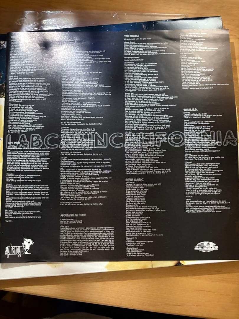 The Pharcyde - Labcabincalifornia 2LP Vinyl Record 1995 Hip Hop Delicious Vinyl