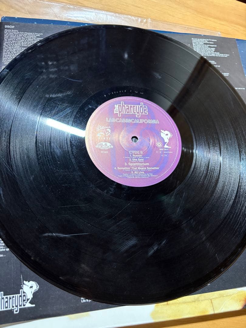 The Pharcyde - Labcabincalifornia 2LP Vinyl Record 1995 Hip Hop Delicious Vinyl