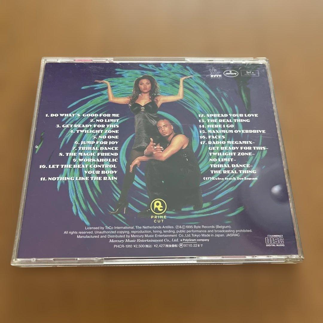 2 Unlimited Hits Unlimited CD Japan Press with OBI 1995 PHCR-1910 Greatest Hits