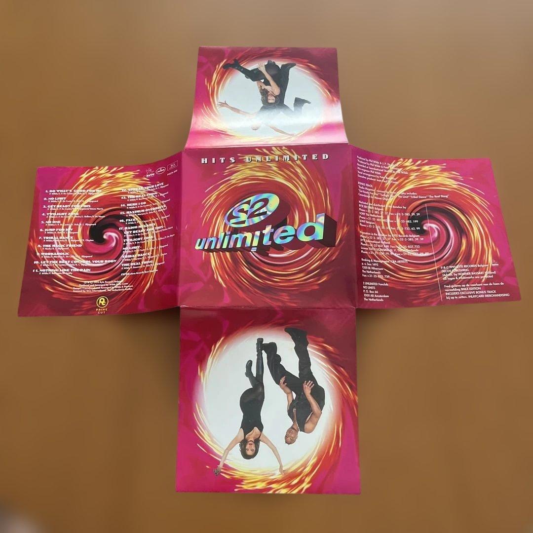 2 Unlimited Hits Unlimited CD Japan Press with OBI 1995 PHCR-1910 Greatest Hits